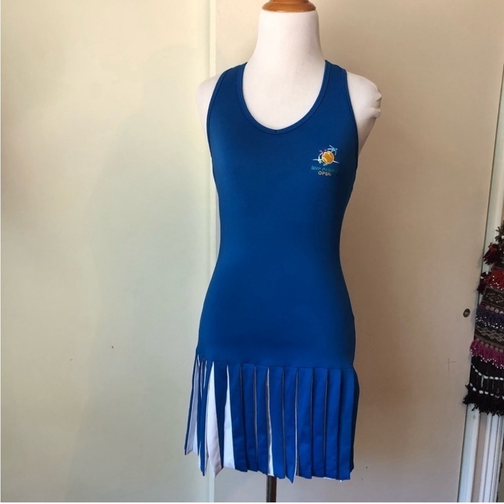 FILA Cheerleader dress blue, white size:XS - Picture 3 of 15